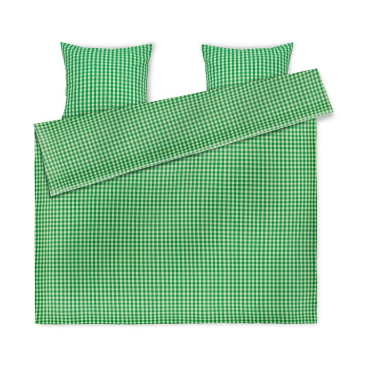 Bæk&Bølge bed set 220x220 cm - Green sand - Juna