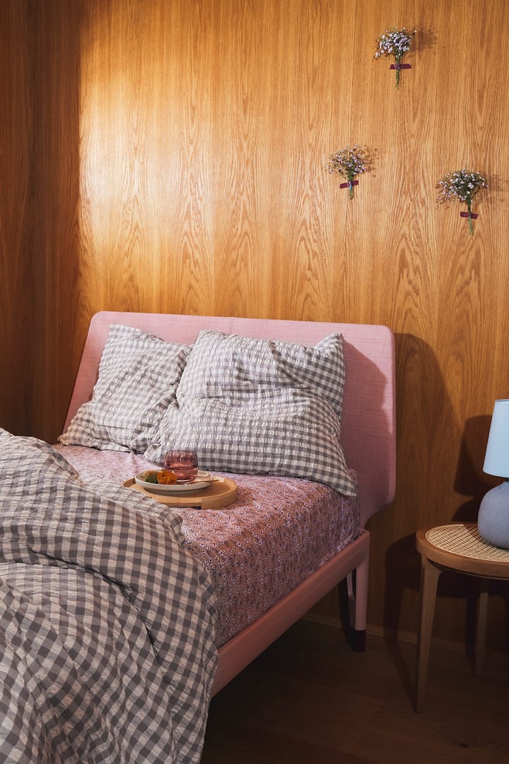 Bæk&Bølge bed set 220x220 cm, grey-birch Juna