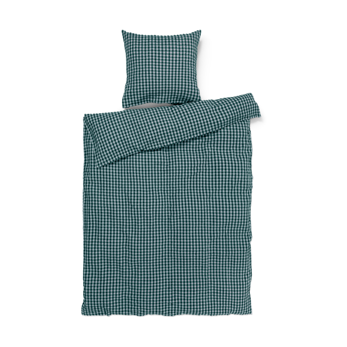 Juna Bæk&Bolge bedding set 140x220 cm Green-light blue