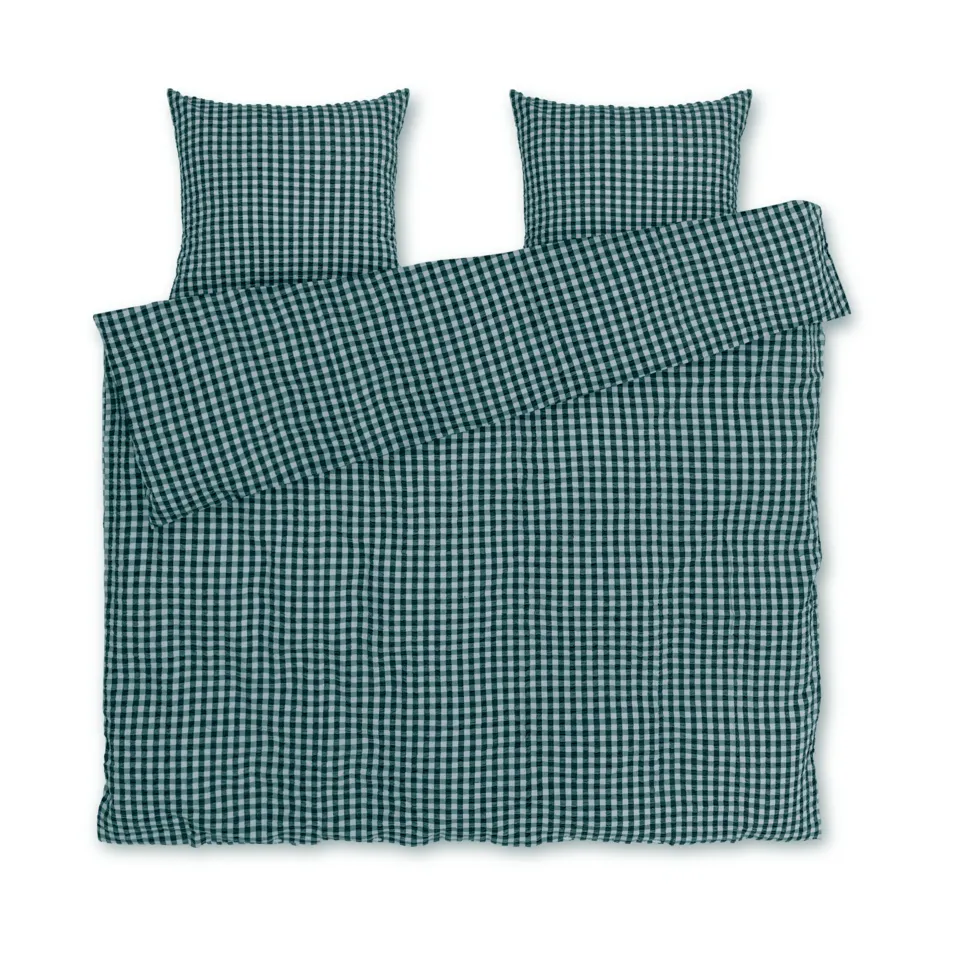 Juna Bæk&Bolge bedding set 200x220 cm Green-light blue