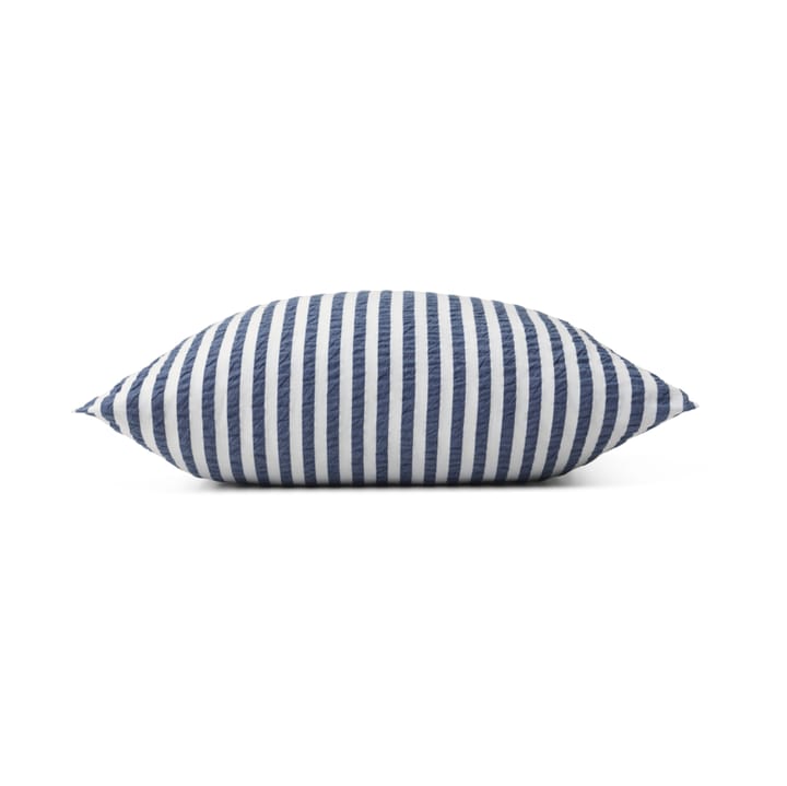 Bæk&Bølge Lines pillowcase 50x60 cm, Dark blue-white Juna