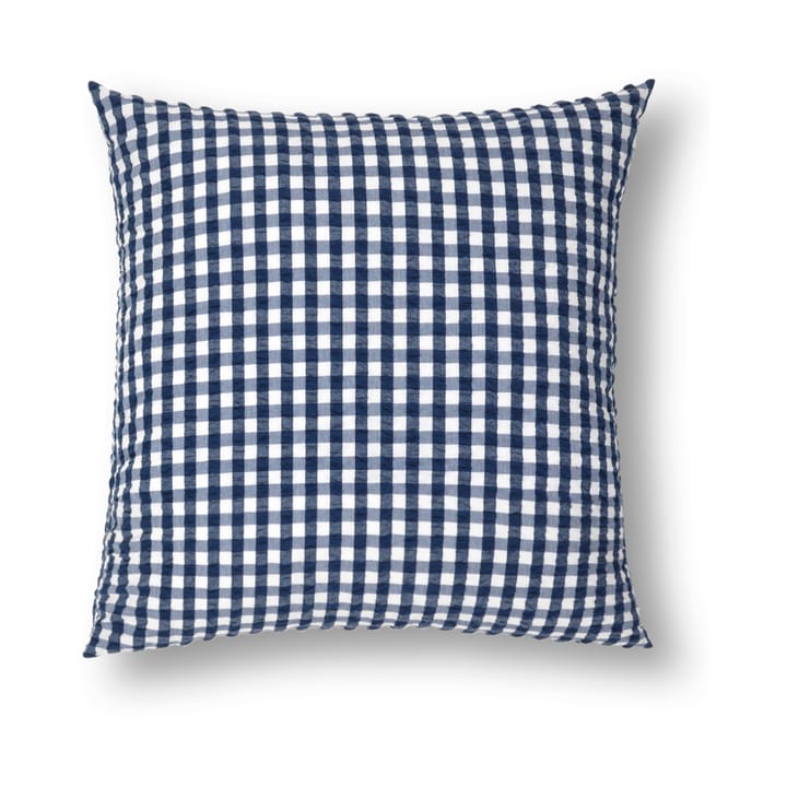 Bæk&Bølge pillowcase 50x60 cm - Dark blue-white - Juna