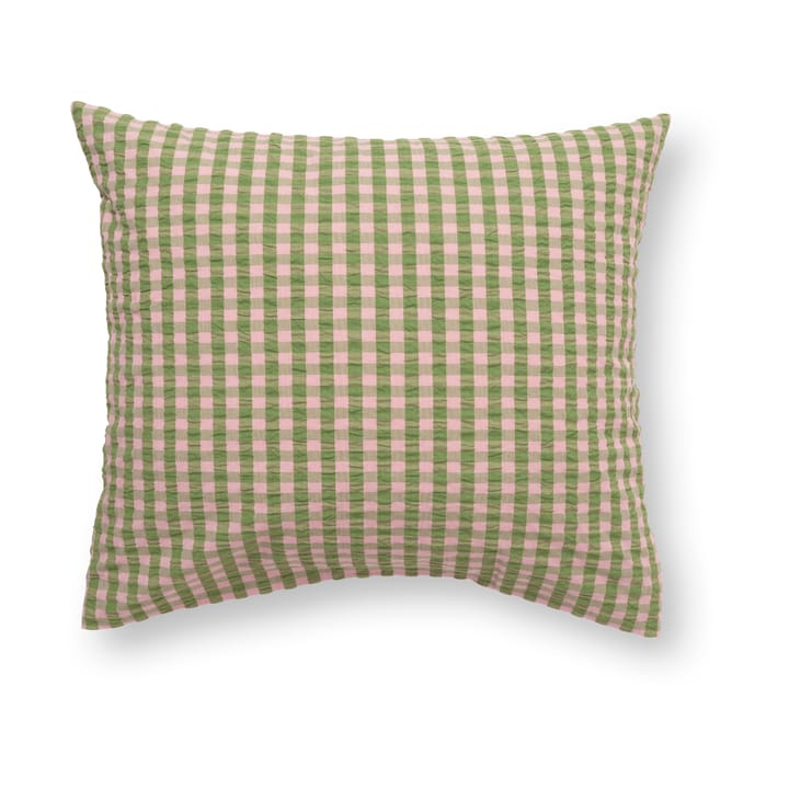 Bæk&Bølge pillowcase 50x60 cm - Green-light pink - Juna