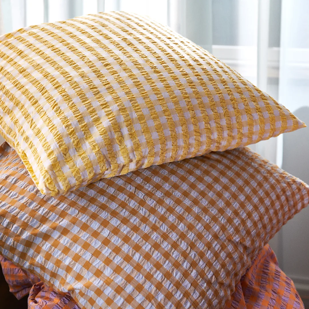 Bæk&Bølge pillowcase 50x60 cm, Light blue sand Juna