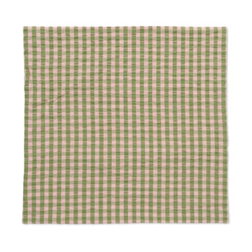 Bæk&Bølge pillowcase 60x63 cm - Green-light pink - Juna