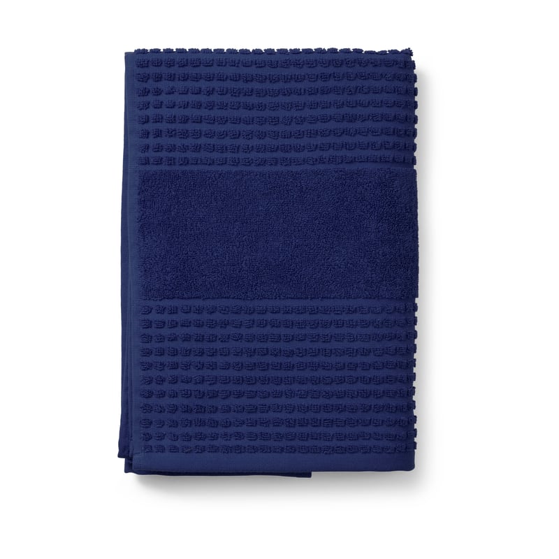 Juna Check towel 70x140 cm Navy blue