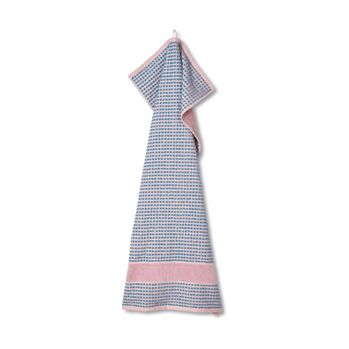 Check towel 70x140 cm - Soft pink-blue - Juna