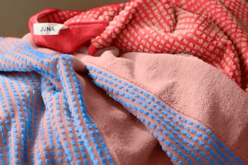 Check towel 70x140 cm - Soft pink-blue - Juna