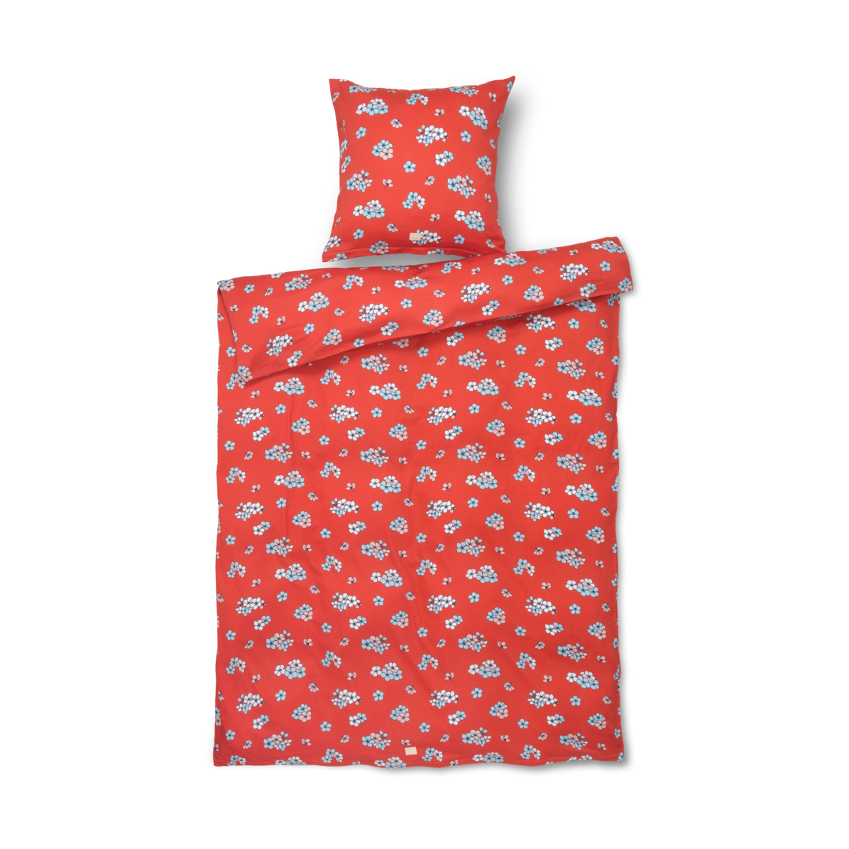 Juna Grand Pleasantly bedding set 150x210 cm Chili | Scandinavian Design | Bed sets | Red