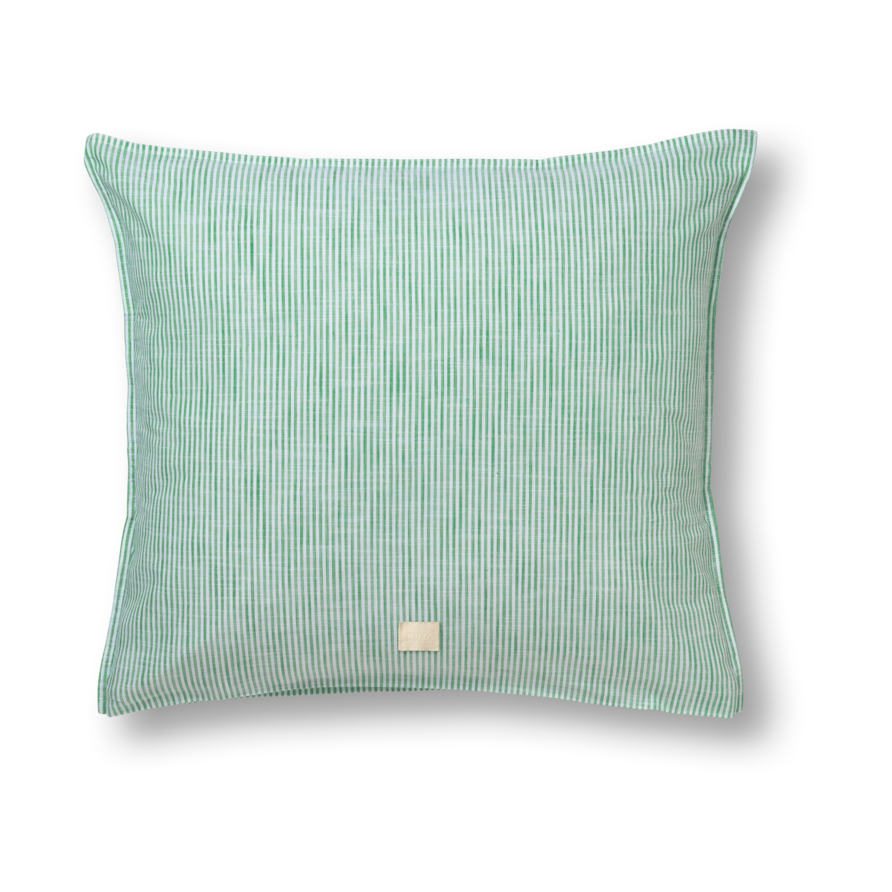 Juna Monochrome Lines pillowcase 50x60 cm Green-white