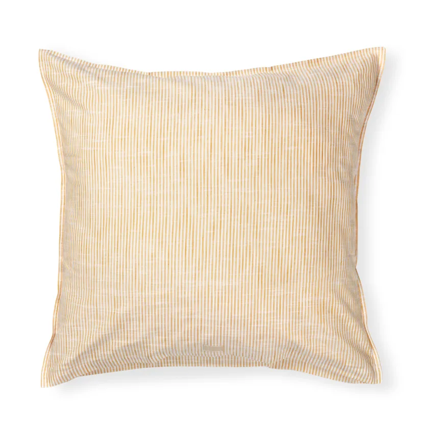 Juna Monochrome Lines pillowcase 50x60 cm Ochre-white