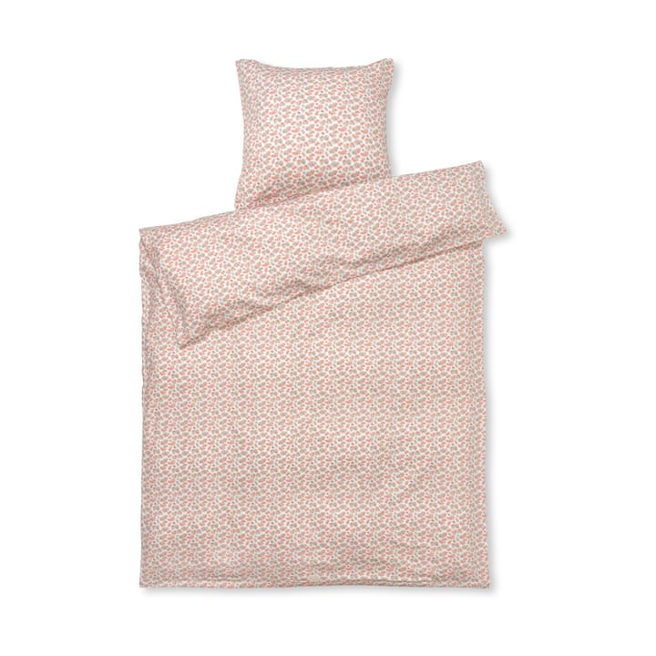 Pleasant bed set 150x210 cm - White-pink - Juna
