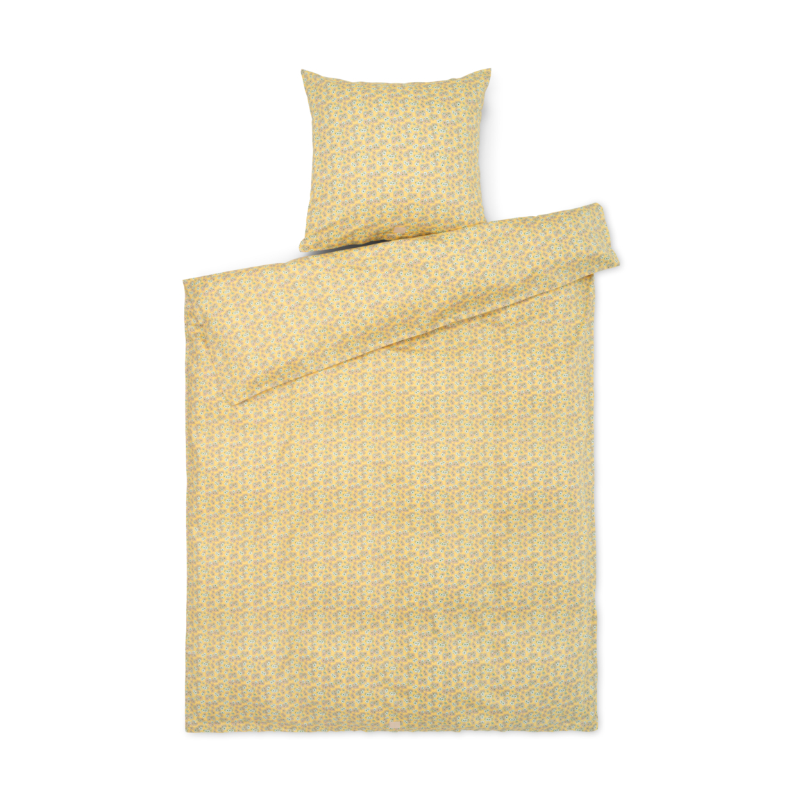 Juna Pleasant bed set 150x210 cm Yellow | Scandinavian Design | Bed sets | Yellow