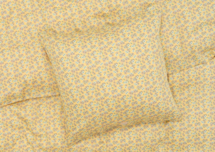 Pleasant bed set 150x210 cm - Yellow - Juna