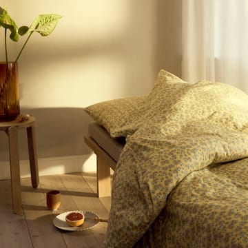 Pleasant bed set 150x210 cm - Yellow - Juna