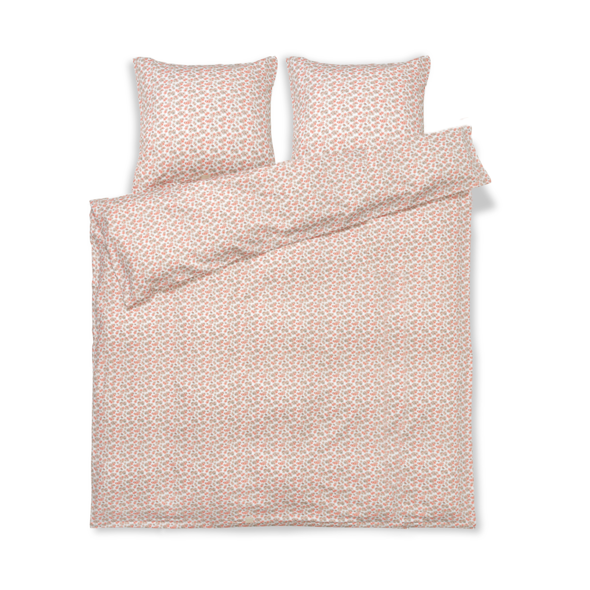 Juna Pleasantly bedding set 220x220 cm White-pink | Scandinavian Design | Bed sets | Pink
