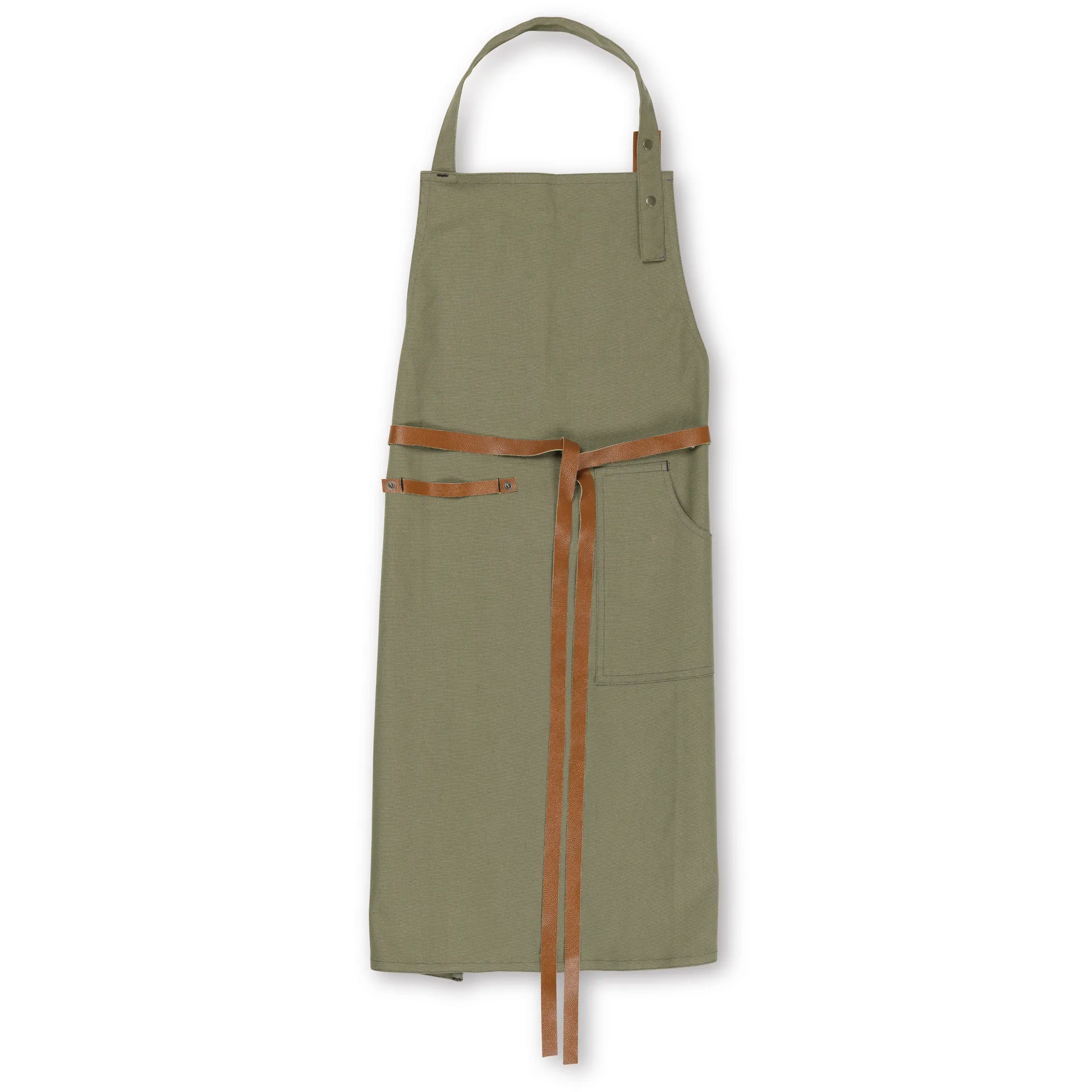 Rå apron, Dim green Juna