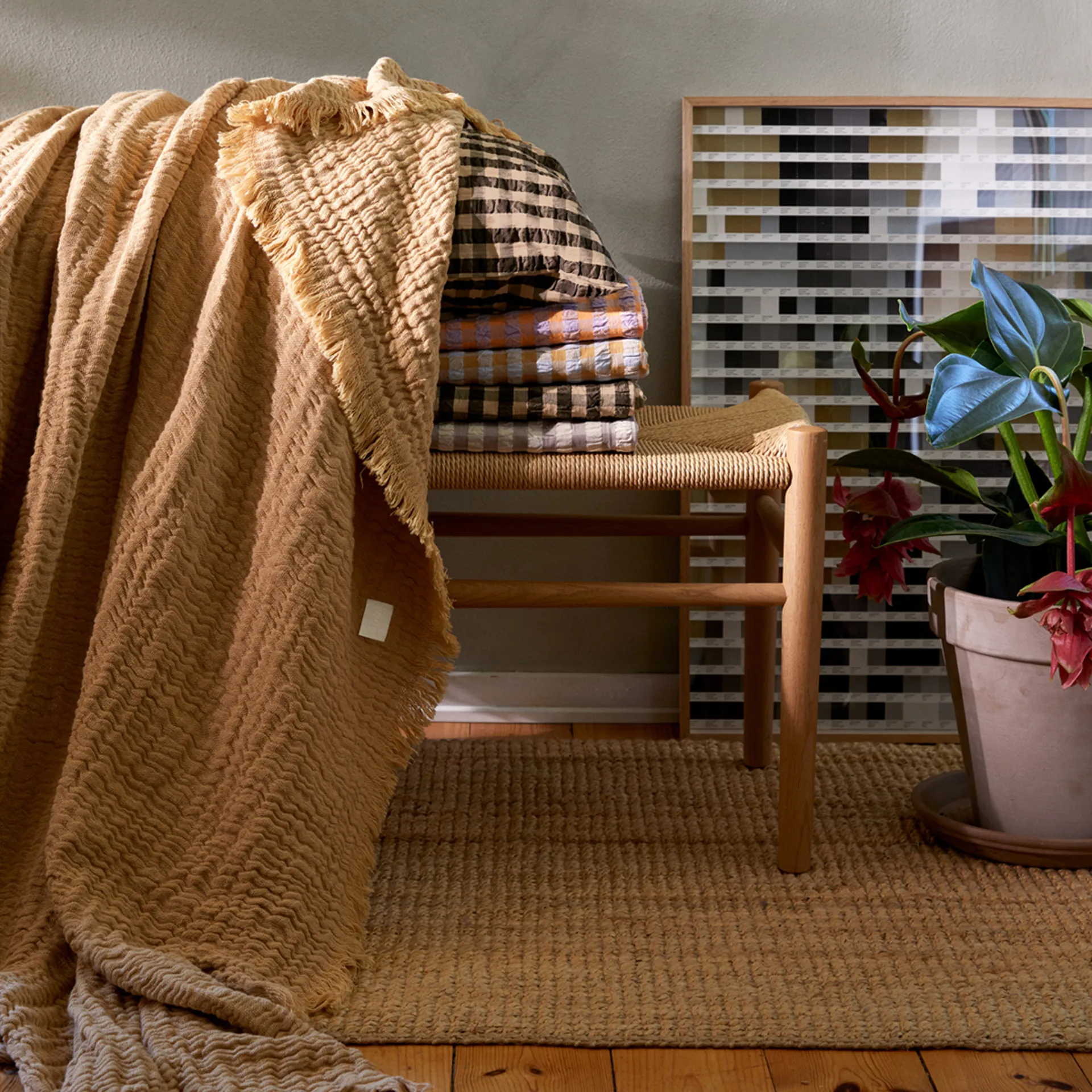 Reloved bedspread 190x240 cm, Sand Juna