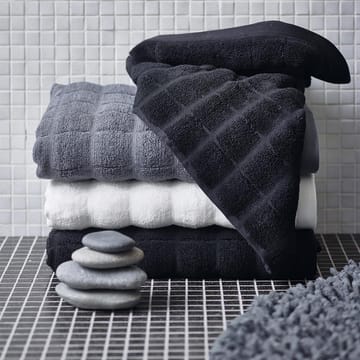 Tiles towel 40x60 cm - grey - Juna