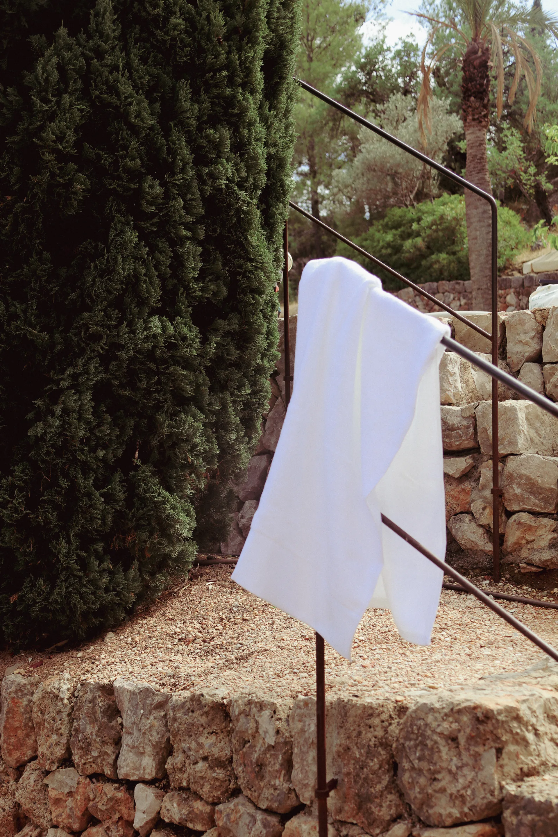 Juniper bath towel 70x140 cm 2-pack, Snow White Juniper