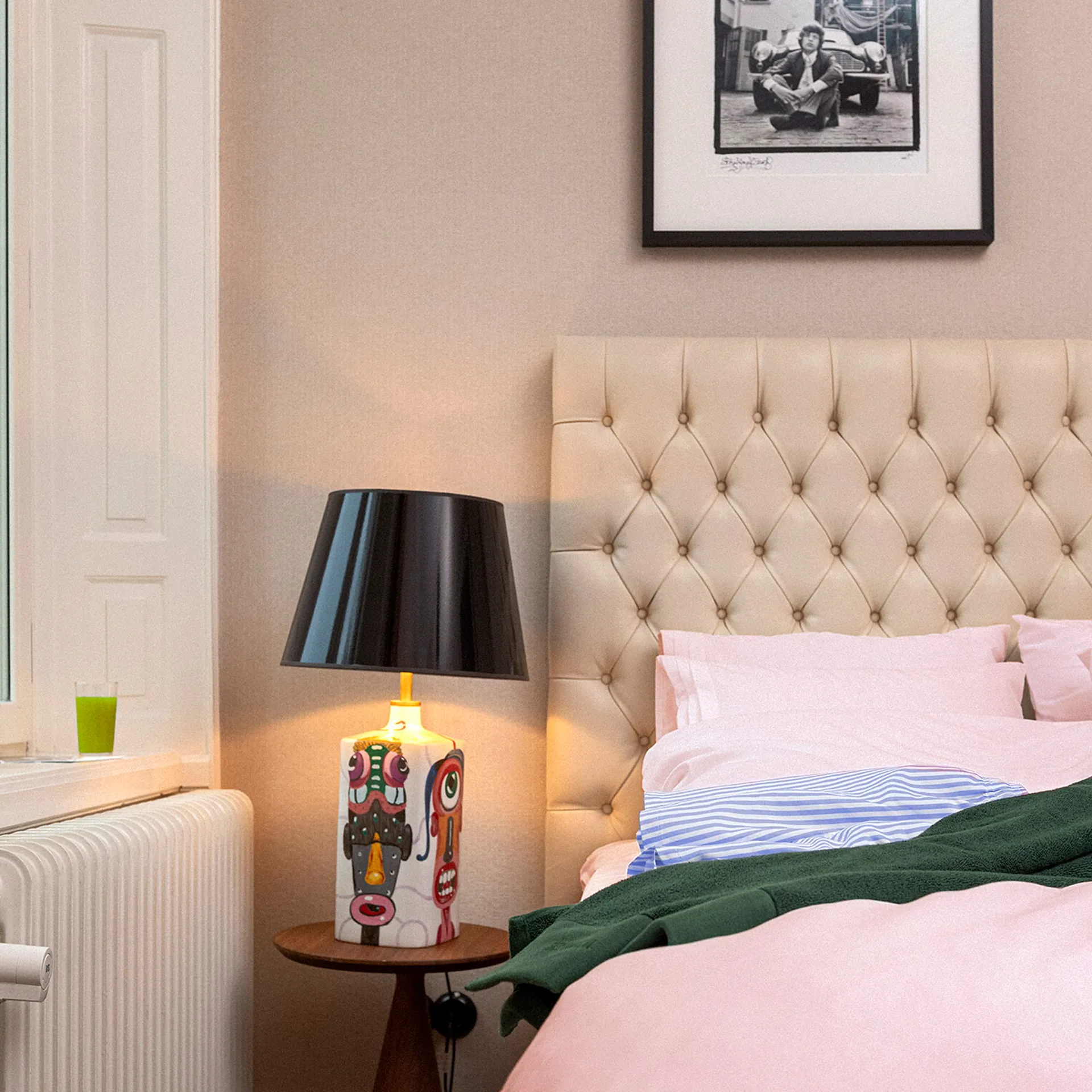 Juniper fitted sheet 160x200 cm, Gemstone Pink Juniper