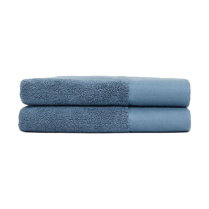 Juniper guest towel 40x70 cm 2-pack - North Sea Blue - Juniper