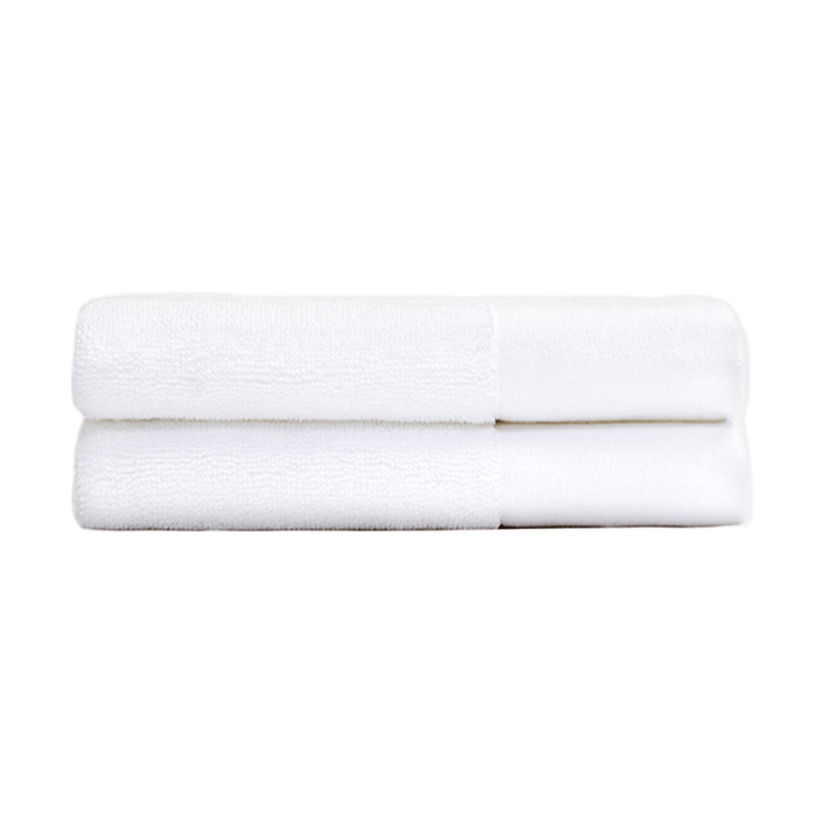 Juniper guest towel 40x70 cm 2-pack Snow White | Scandinavian Design | Hand towels | White