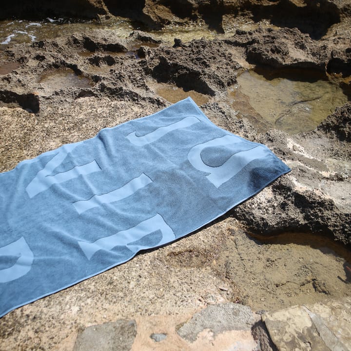 Juniper pool towel 85x160 cm - North Sea Blue - Juniper