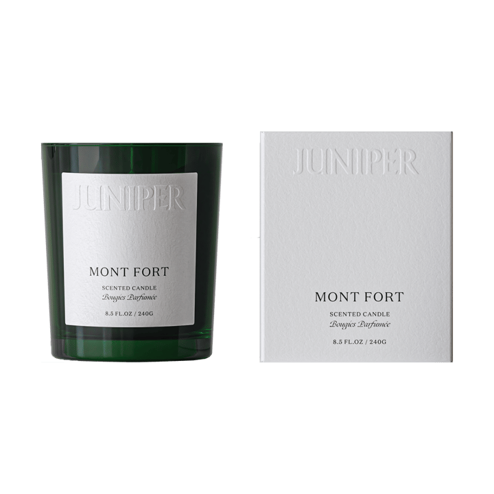 Mont fort scented candle - 240 gr - Juniper