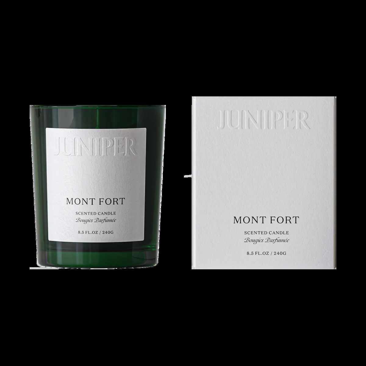 Juniper Mont fort scented candle 240 gr