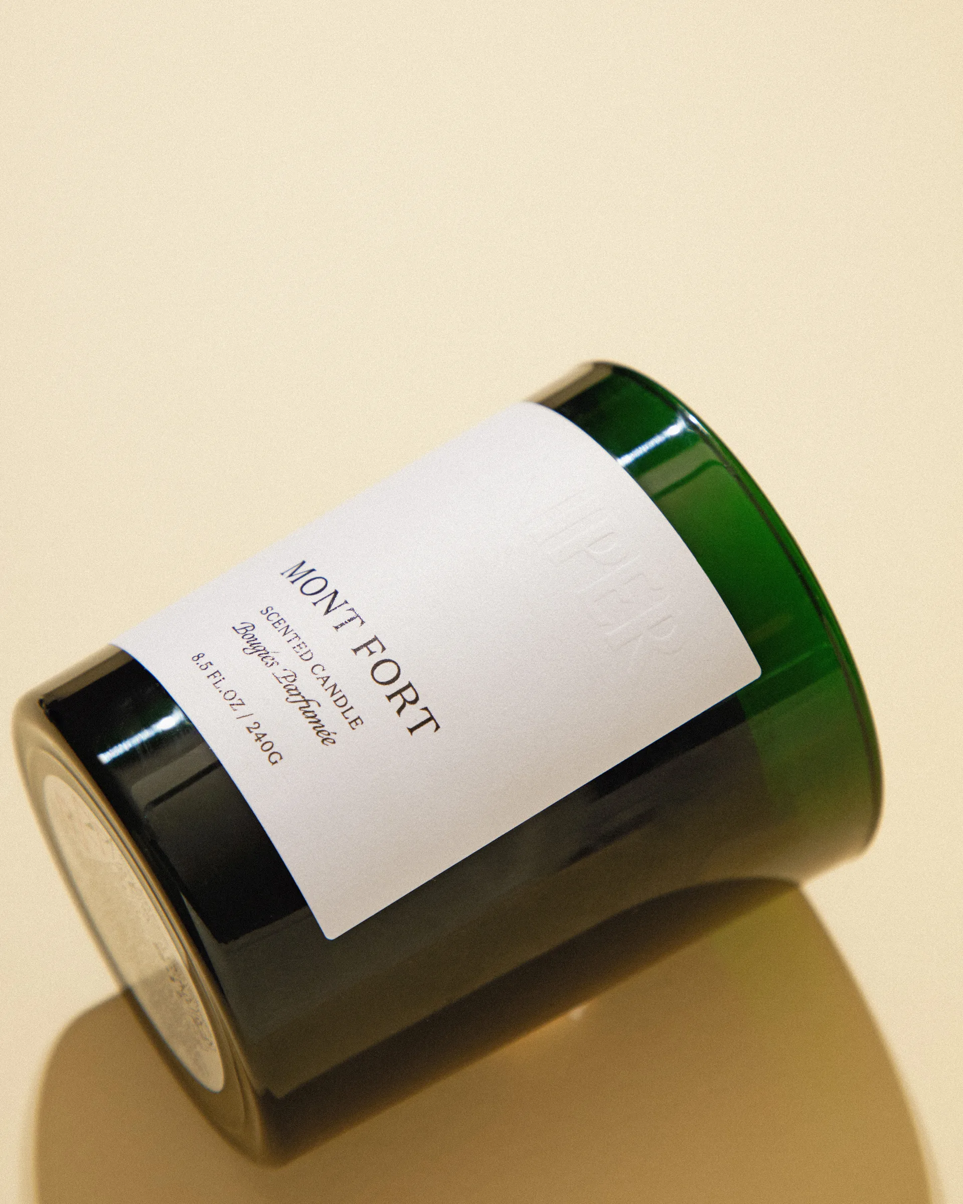 Mont fort scented candle, 240 gr Juniper