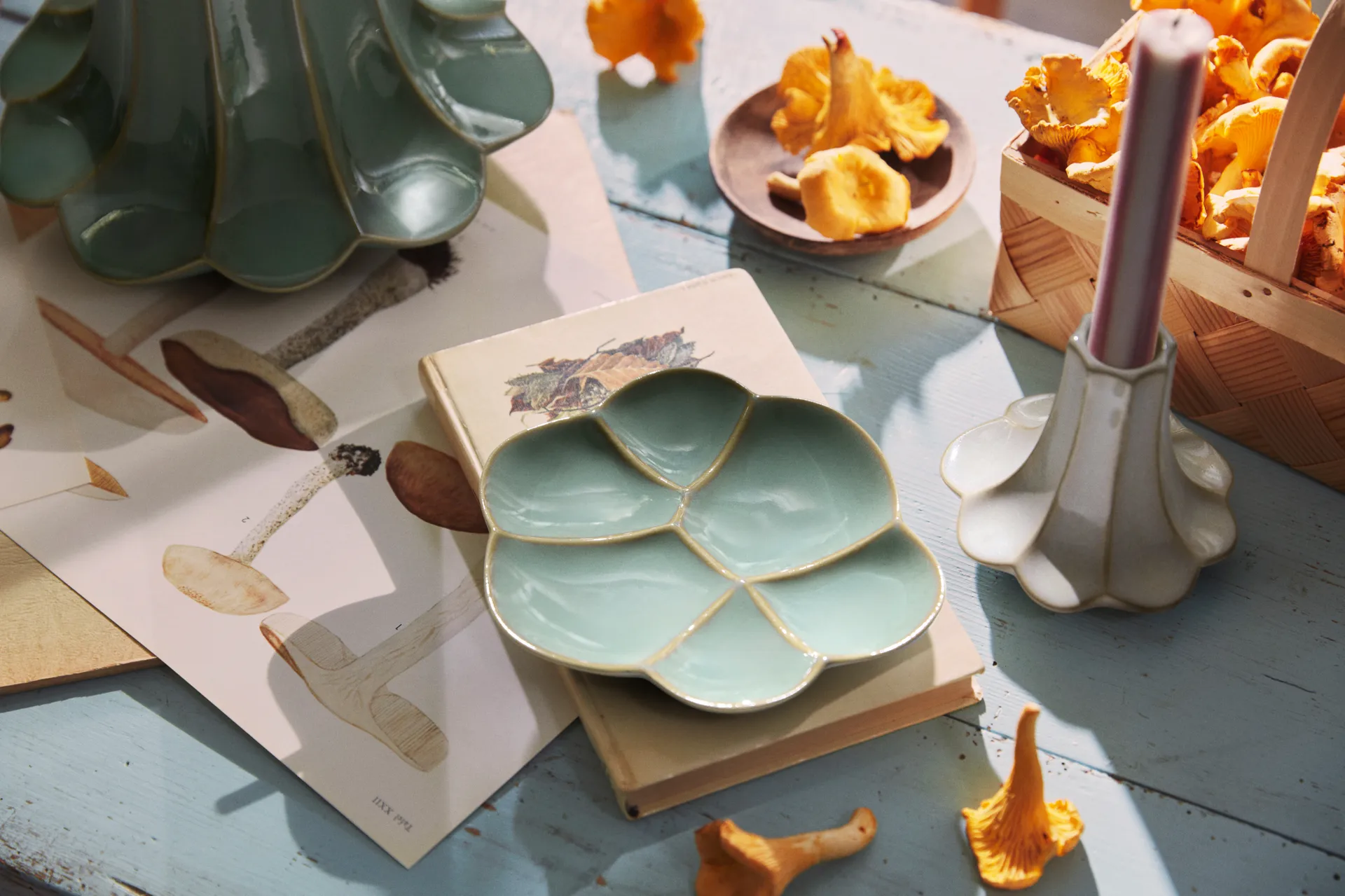 Chanterelle bowl, Blue, Ø14.5 cm Kähler