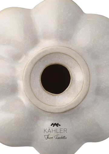 Chanterelle candleholder - Sand, 10 cm - Kähler