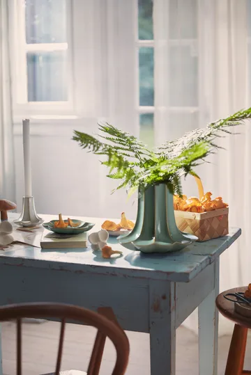 Chanterelle candleholder - Sand, 10 cm - Kähler