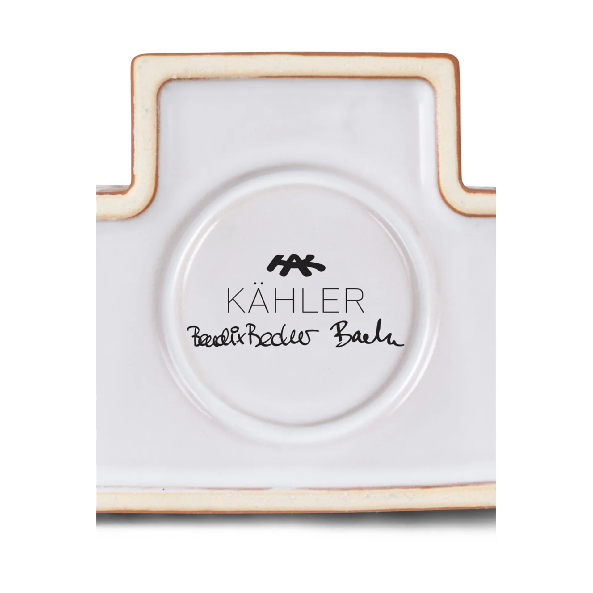 Gingerbread candle latern large 17 cm, Brown Kähler