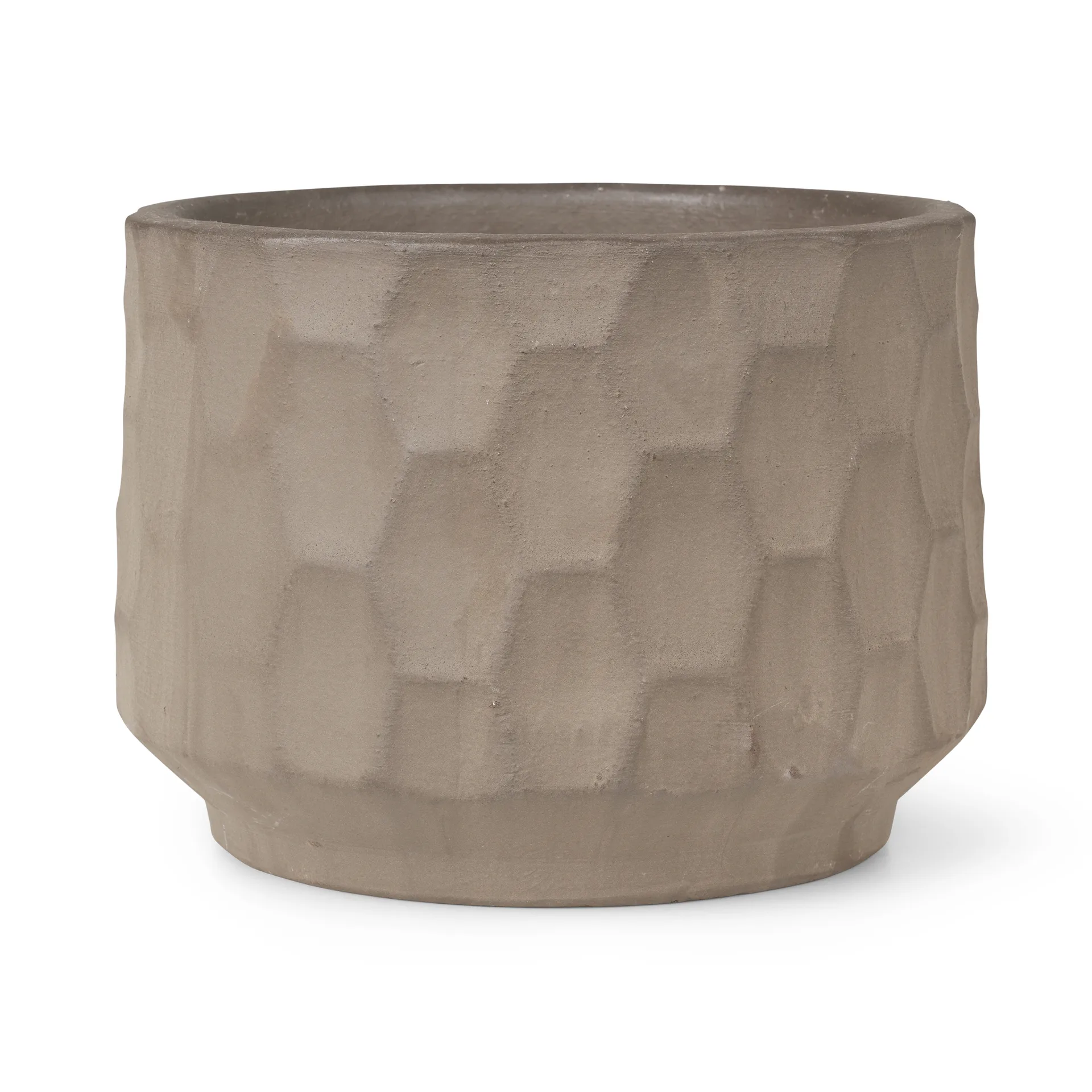 Gro flowerpot light sand, Ø26.5 cm Kähler