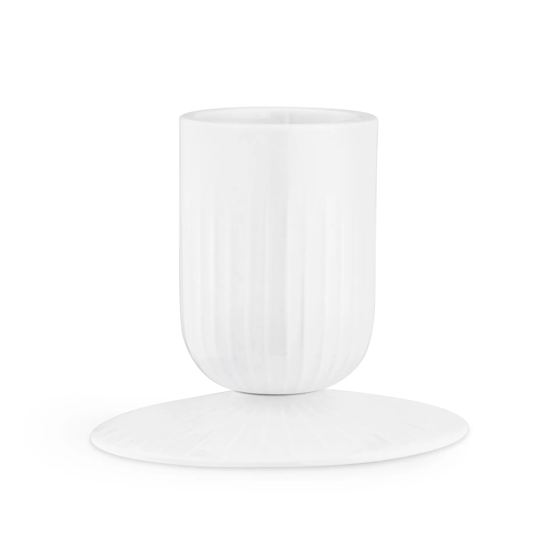 Hammershøi block candle Ø5 cm, White Kähler