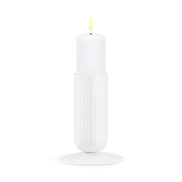 Hammershøi block candle sticks 14.5 cm - White - Kähler
