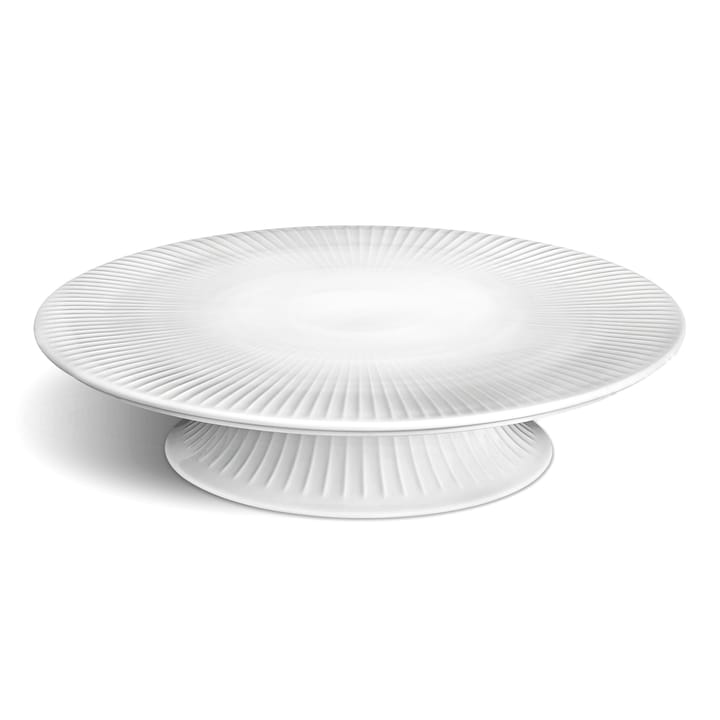 Hammershøi cake platter on base Ø30 cm - white - Kähler