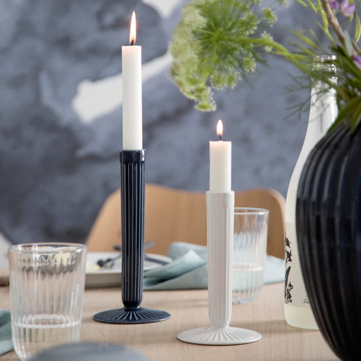 Hammershøi candleholder 17 cm, white Kähler