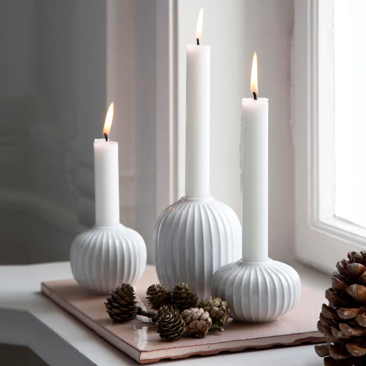 Hammershøi candleholder large - white - Kähler