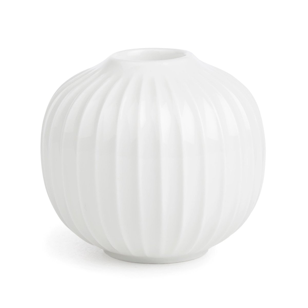 Kähler Hammershoi candleholder medium white | Scandinavian Design | Candle holders | White