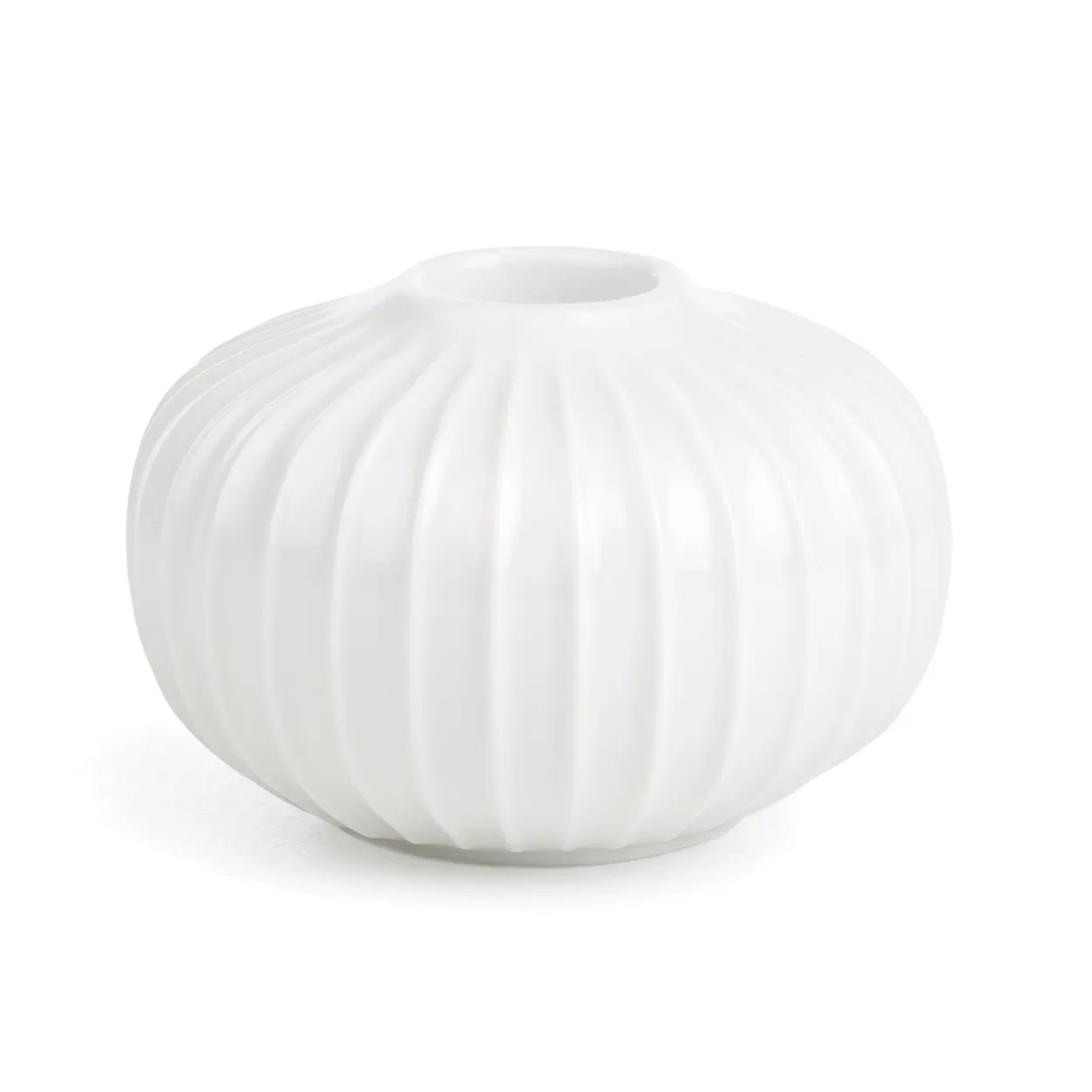 Kähler Hammershoi candleholder small white | Scandinavian Design | Candle holders | White