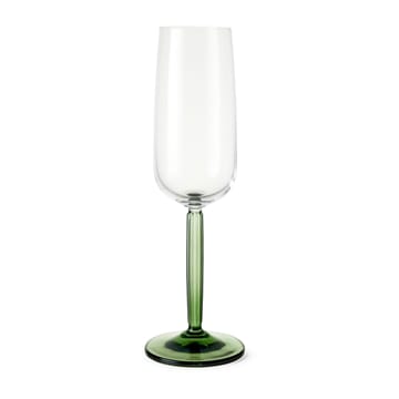 Hammershøi champagne glass 24 cl 2pack - Green - Kähler