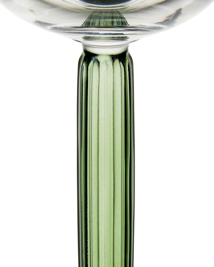 Hammershøi champagne glass 24 cl 2pack - Green - Kähler