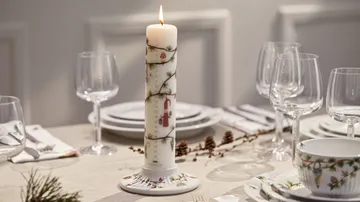 Hammershøi Christmas Advent candle Ø5 cm - 2023 - Kähler