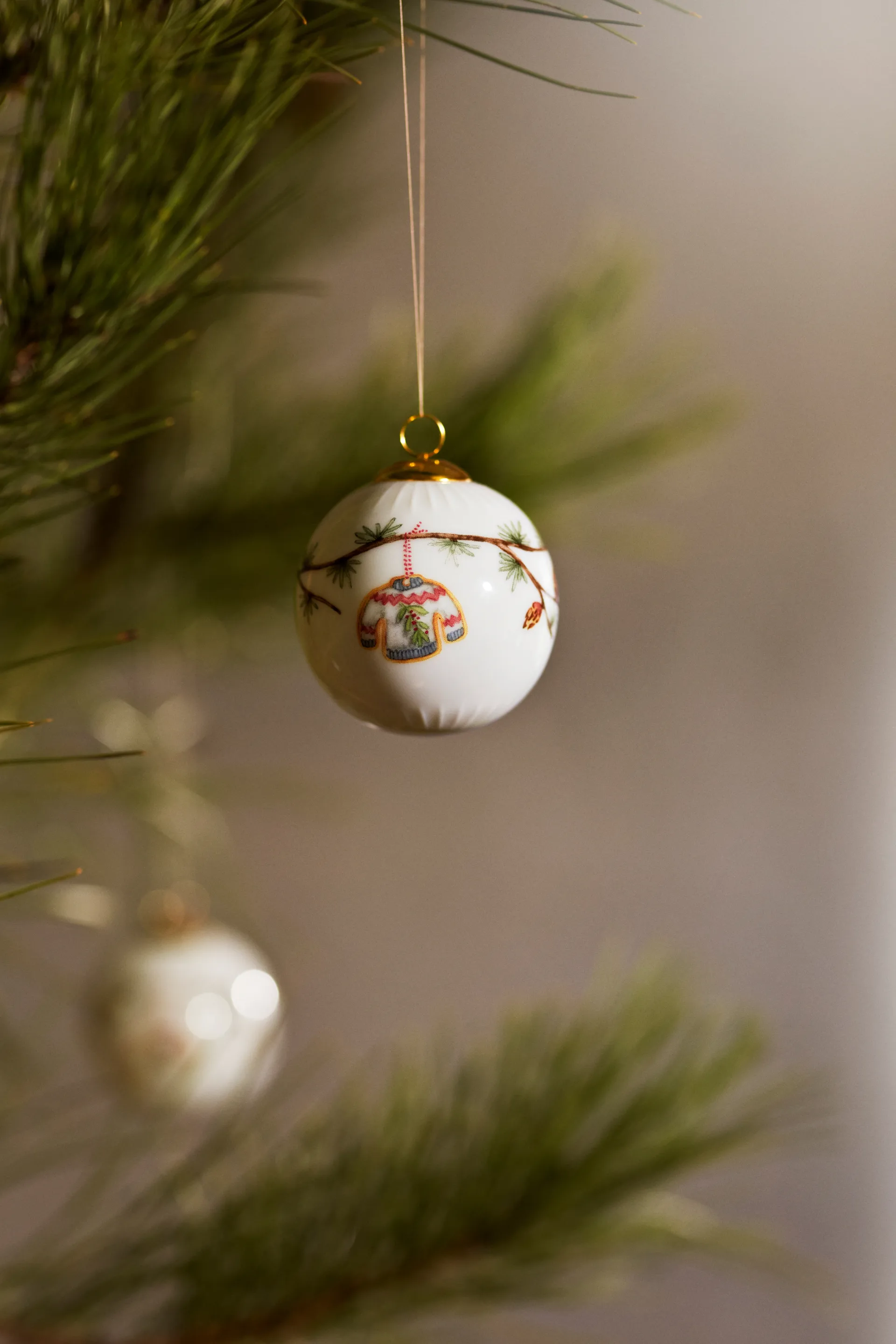 Hammershøi Christmas bauble Ø6 cm, 2025 Kähler