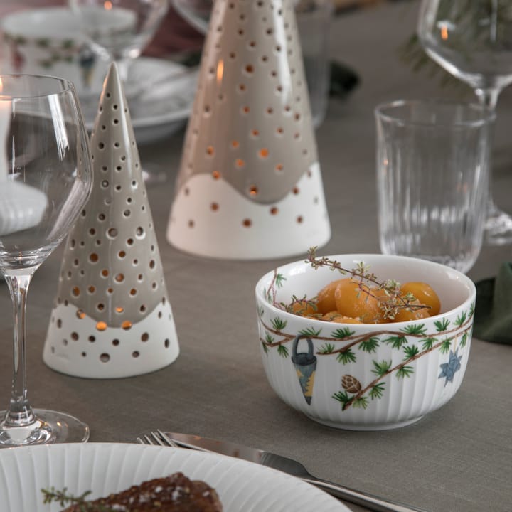 Hammershøi Christmas bowl Ø12 cm, White Kähler