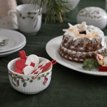 Hammershøi Christmas bowl Ø12 cm - White - Kähler