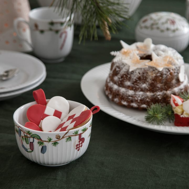 Hammershøi Christmas bowl Ø12 cm, White Kähler